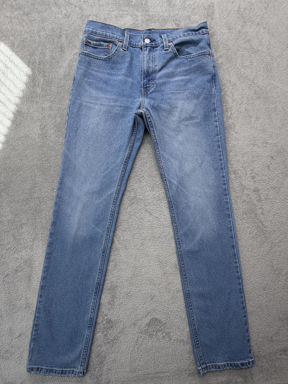 Levis 511 Jeans Mens Measured 31x32 Blue Slim Taper All Seasons Tech Stretch